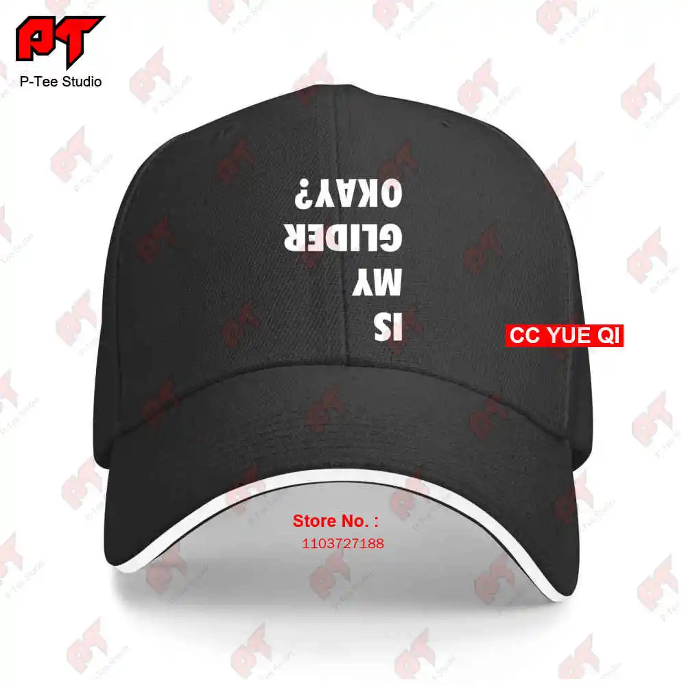 Hang Gliding Hang Gliding Hang Glider Paraglide Baseball Caps Truck Cap 5C4Y