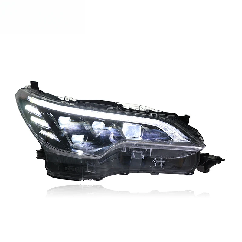 Suitable For 2016-2020 Toyota 4Runner Headlight Assembly Modification With LED Lens Daytime Running Lights And Turn Signals