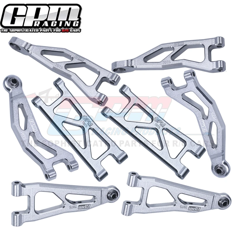 GPM Alu 7075 Front And Rear Suspension Arms Set For ARRMA 1/18 Granite Grom Mega