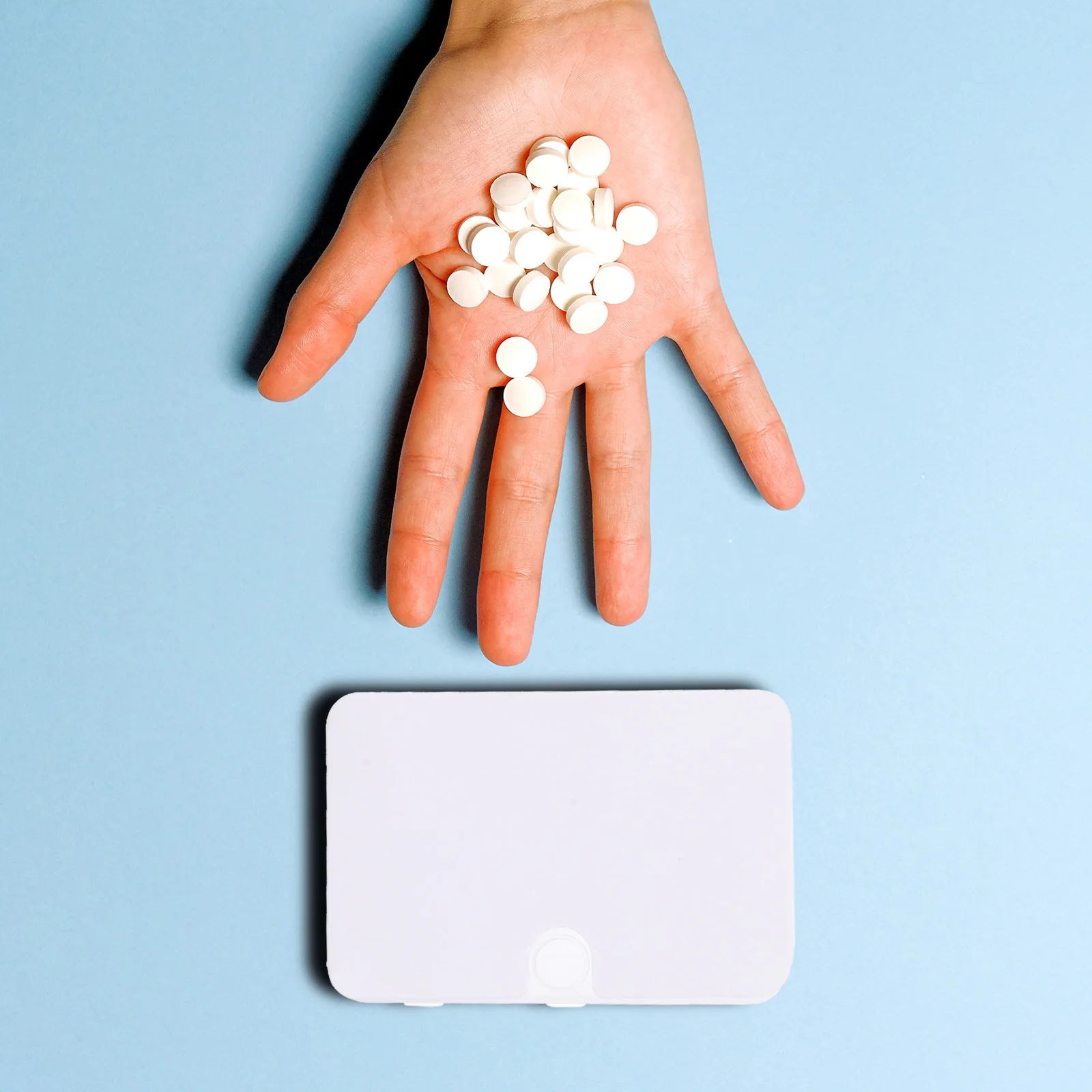 3pcs Portable Mini Pill Organizer Compact Medicine Storage Case Detachable Multi-Grid Container For Travel Daily Use Home