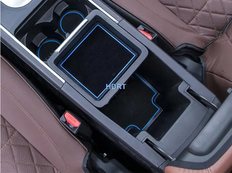 Car Styling Accessories For Great Wall GWM Poer 2019 + Interior Trim Non-Slip Mat Door Groove Pad Rubber Gate Slot Cup Cushion