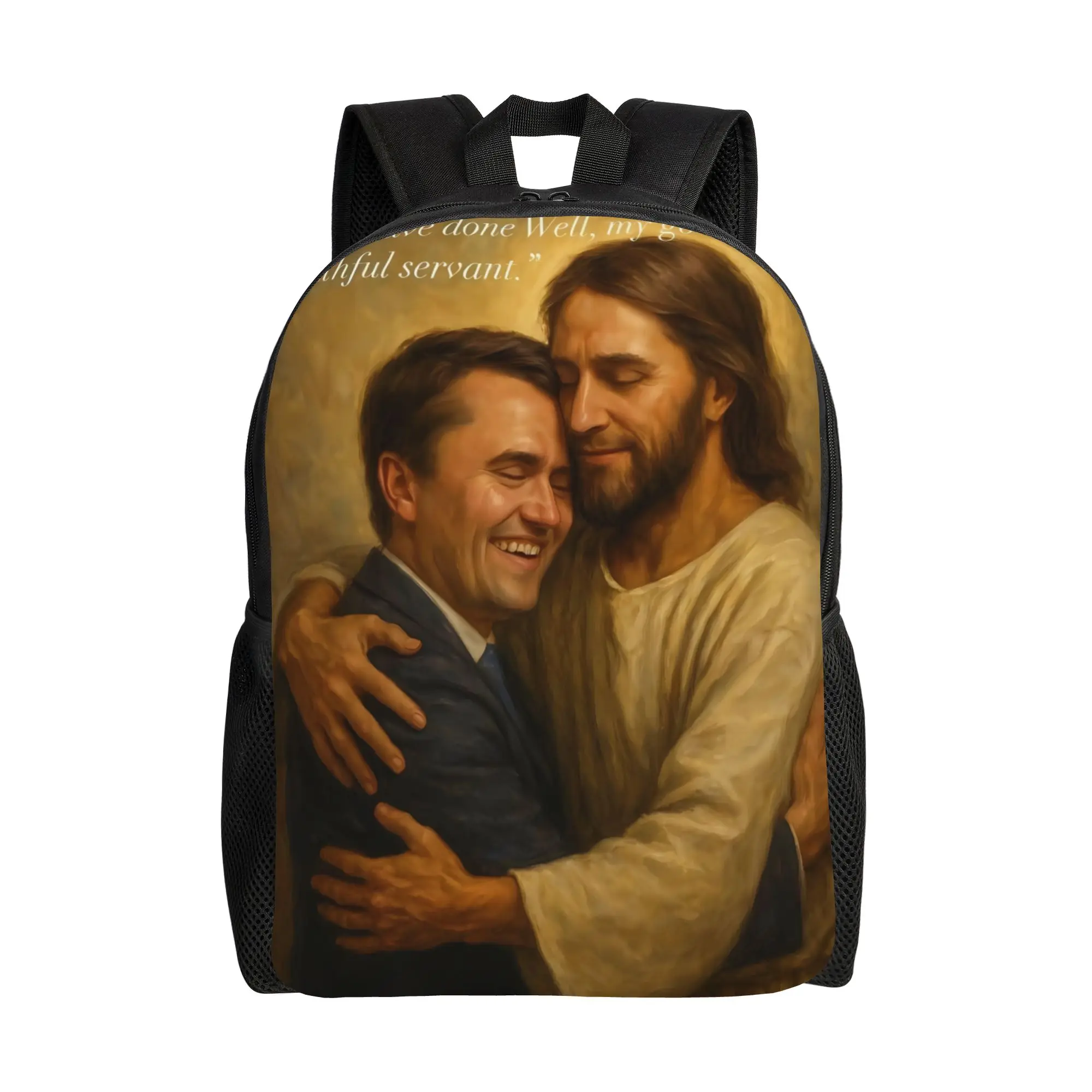 

Charlie Kirk Angelic Advocate Backpack Funny Backpacks Boy Girl University Durable School Bags High Quality Rucksack