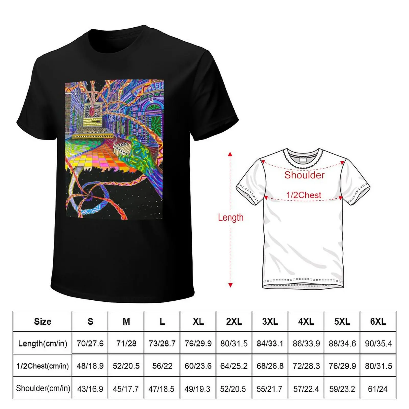 Obsolete Oracle T-Shirt Basic Lightweight Short Sleeve Tee