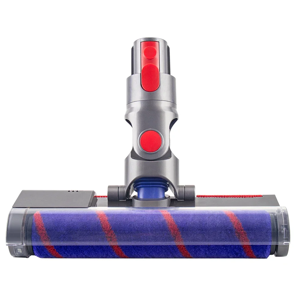 Roller Soft Slim Brush Head For Dyson V15/V12/V11/V10/V8/V7 with Laser Light Vacuum Cleaner Accessories