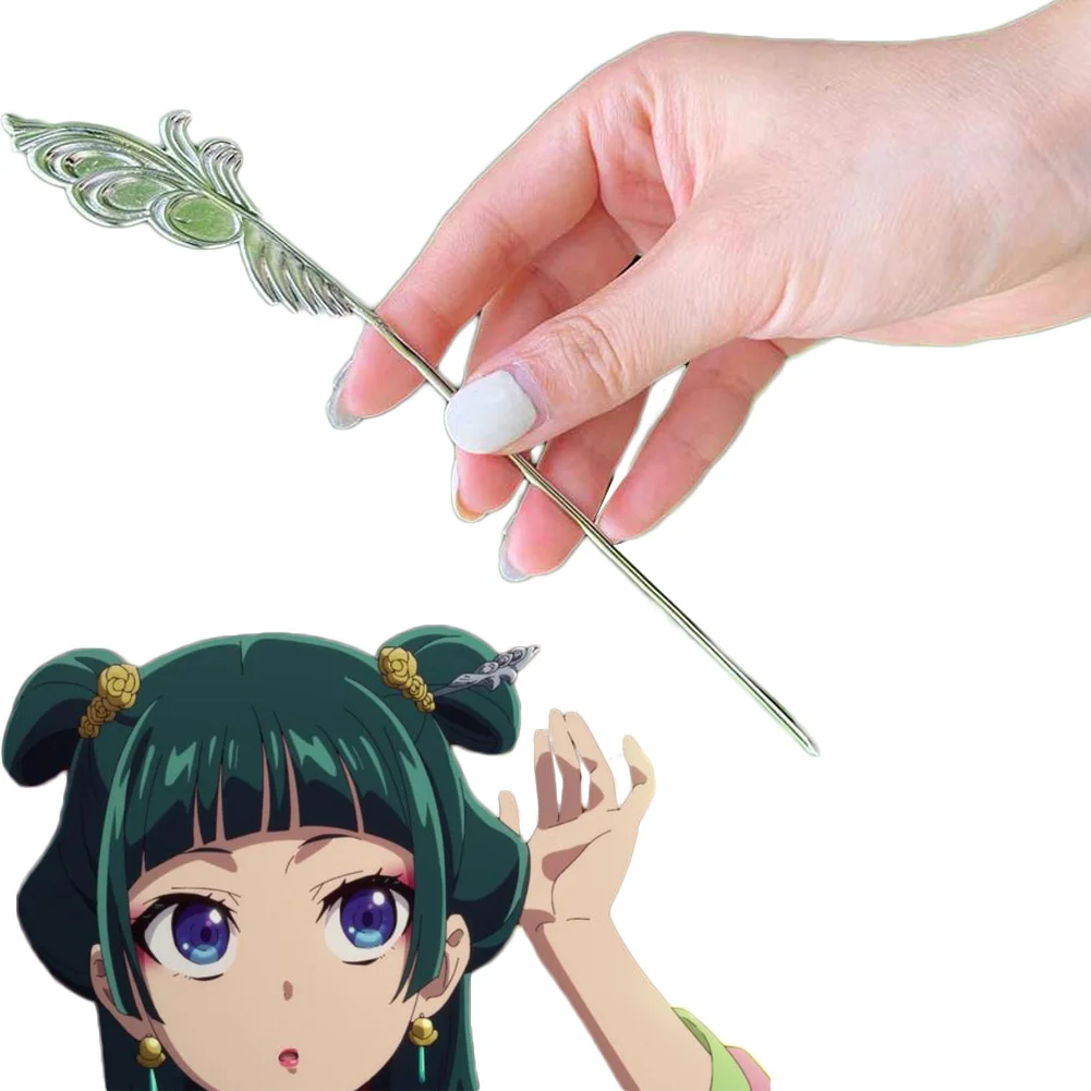 

Fantasia Apothecary Diary Maomao шпилька для волос женский косплей аниме Disfraz аксессуары для костюмов женский Хэллоуин карнавальная вечеринка реквизит