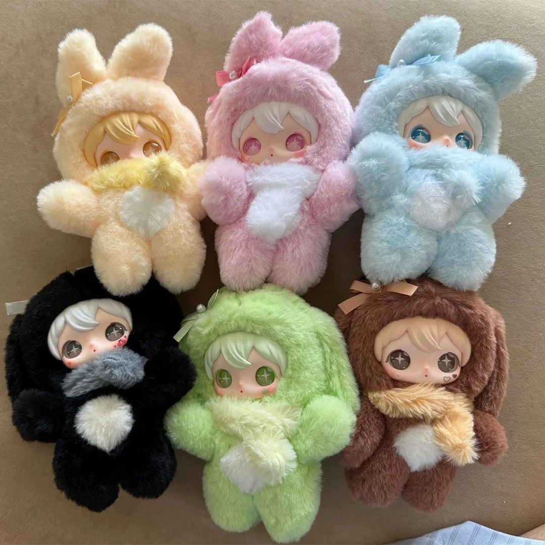 

AYOR TOYS ShyShy Блестящий маленький кролик Виниловая слепая коробка Милая кукла Кролик Тайная коробка Виниловая модель Детские подарки Модная игровая сумка Подвеска