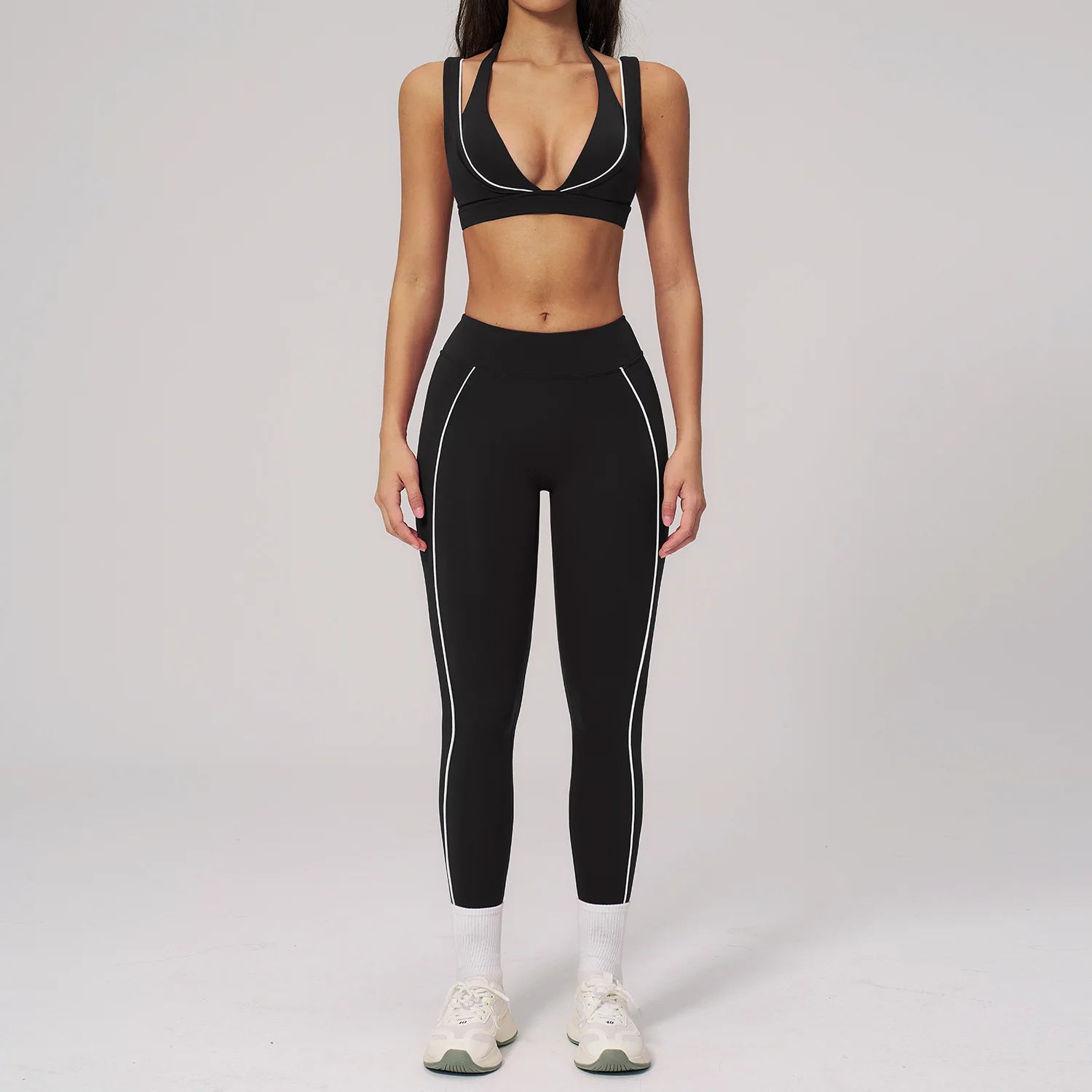 ensemble-de-sport-2-pieces-pour-femme-soutien-gorge-de-sport-rembourre-couleur-unie-et-legging-de-fitness-taille-haute-a-dos-croise-pour-le-yoga-et-la-course