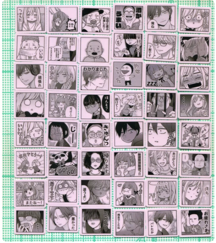 

40 шт. Yamada-kun to Lv999 no Koi wo Suru 3 см наклейка