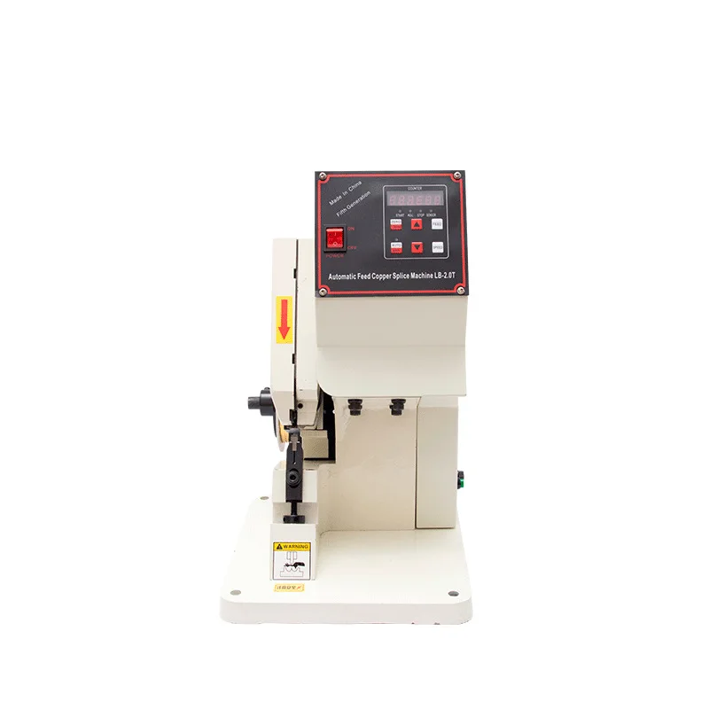 

Copper strip wiring machine Harness connection Crimping 2T riveting machine High-speed pressing automatic terminal machine