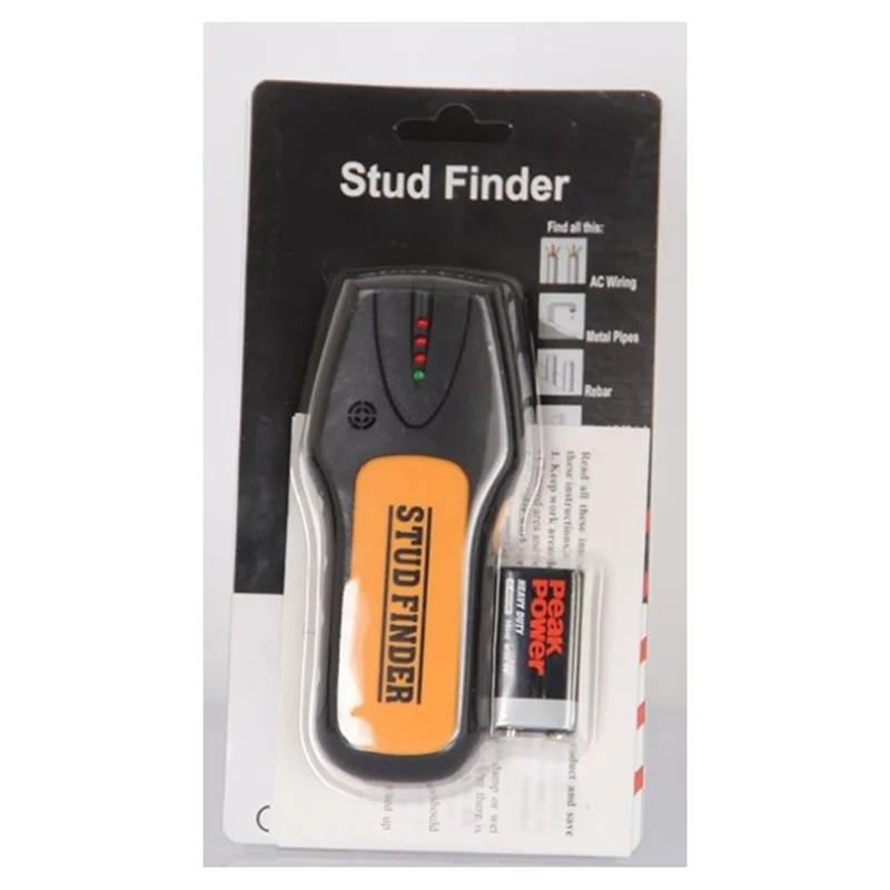 ABGI-Multifunction Wall STUD Detector มือถือสําหรับไม้สายไฟ AC โลหะไฟฟ้า Finder Scanner