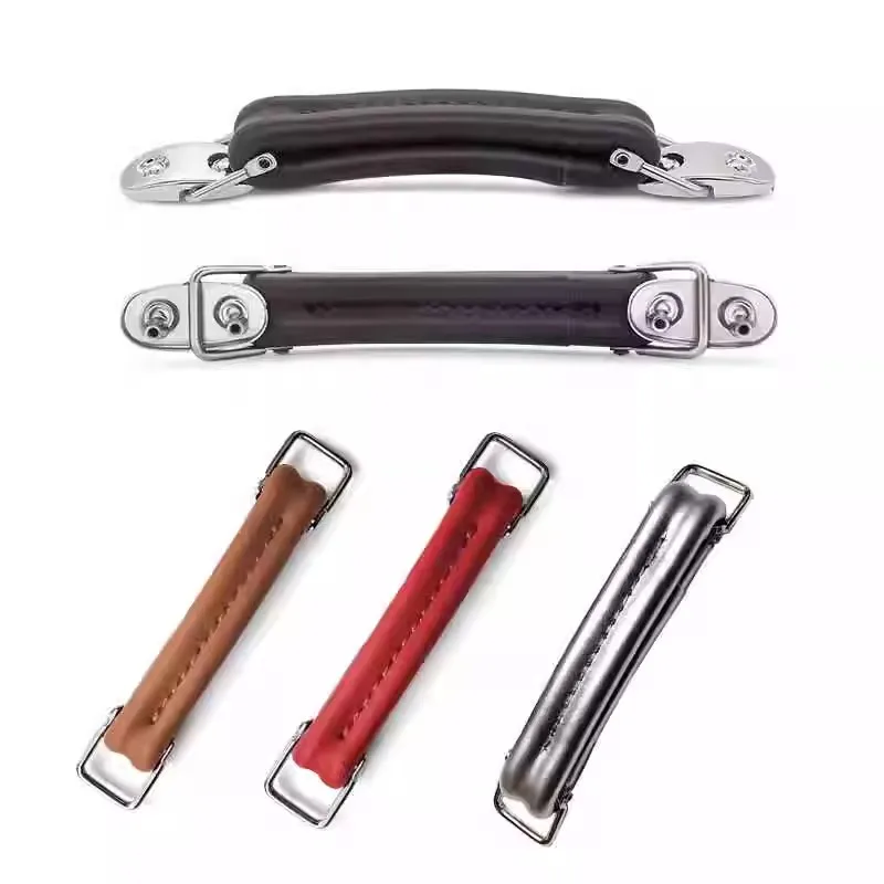 Luggage Handle for Rimowa Classic 972 Series Magnesium Aluminum Leather Handles Suitcase Accessories Repair Replacement