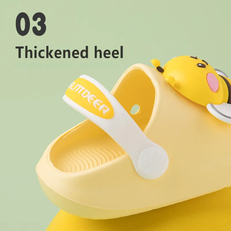 Детские сандалии MELITTDEER — тапочки для мальчиков и девочек, летние сандалии, Новое поступление 2025, мягкое и домашнее использование, мультяшные животные