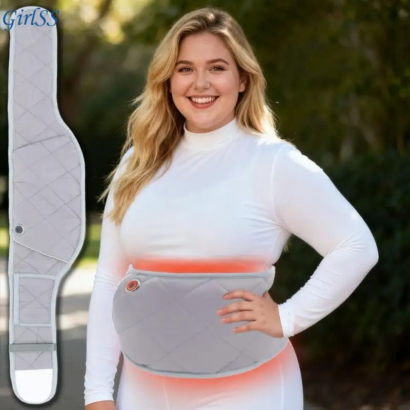 

Permanent Polyamide Fabric Electric Heating Belt with USB Prompt wash Permanent Warmth and Assist in Daily Tasks T4MB