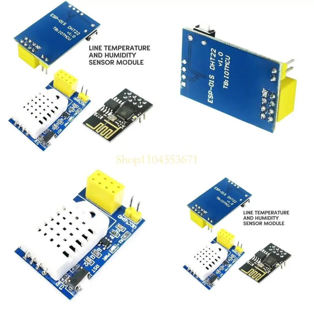 

Бестселлер ESP8266 ESP-01 ESP-01S DHT22 Датчик AM2303 DHT22 Датчик влажности температуры