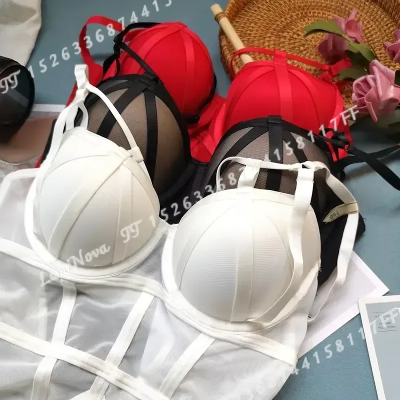 for MOYISU Sexy Shapewear Bodysuit Women Transparent Mesh Lingerie Teddy with Push Up Bra Strap Hot Sale Body Shaper Free