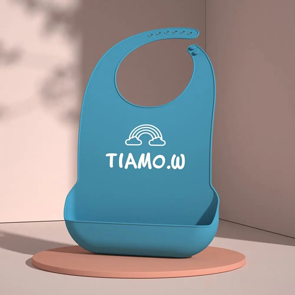 

Unisex Anti-oil Adult Silicone Bib Waterproof Washable Adults Patients Feeding Clothing Protector Eating Protector for Elderly