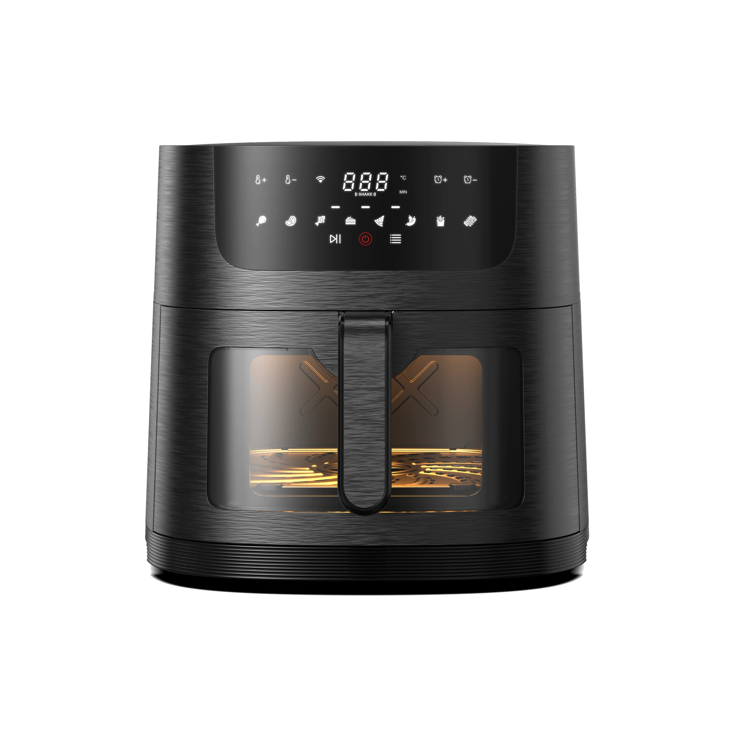 2025 New Hot Sale 8L Window Wifi Grill Air Fryer Consumer Reports Hot Selling Mini Rack Air Fryer Without Oil Digital Smart