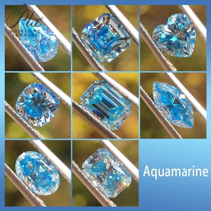 Moissanit-Diamant Asscher Oval Birnenförmiger Schliff mit GRA-Zertifikat Granatfarbe VVS1 Reinheit Perlen für Schmuckherstellung Charms – Detail 32