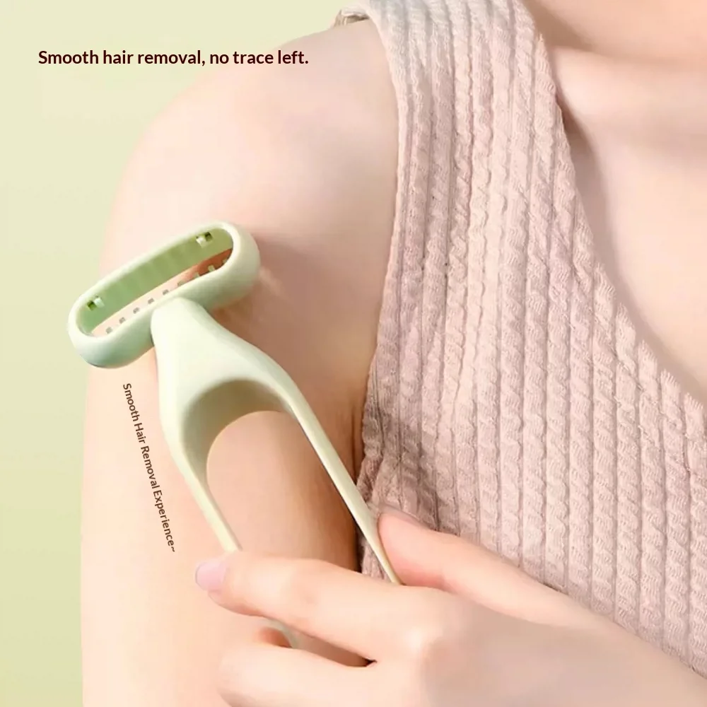 Painless Body Hair Razor Macro‑Blade Gentle Shaving Tool For Underarm Leg Face Women Manual Hair Removal Beauty Accessory