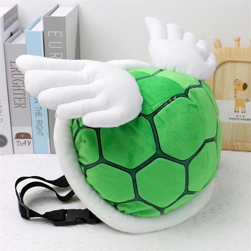 6 Styles Mario Bros Koopa Troopa Soft Plush Backpack Toys Cute Anime Bowser Paratroopa School Bag Peluche Dolls Festivals Gifts