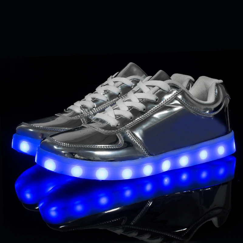 

2024 Adult Unisex Women's Men's Children's Glow Sports Shoes Glow USB Charging Boys' LED Colorful Glow Shoes Girls' Shoes