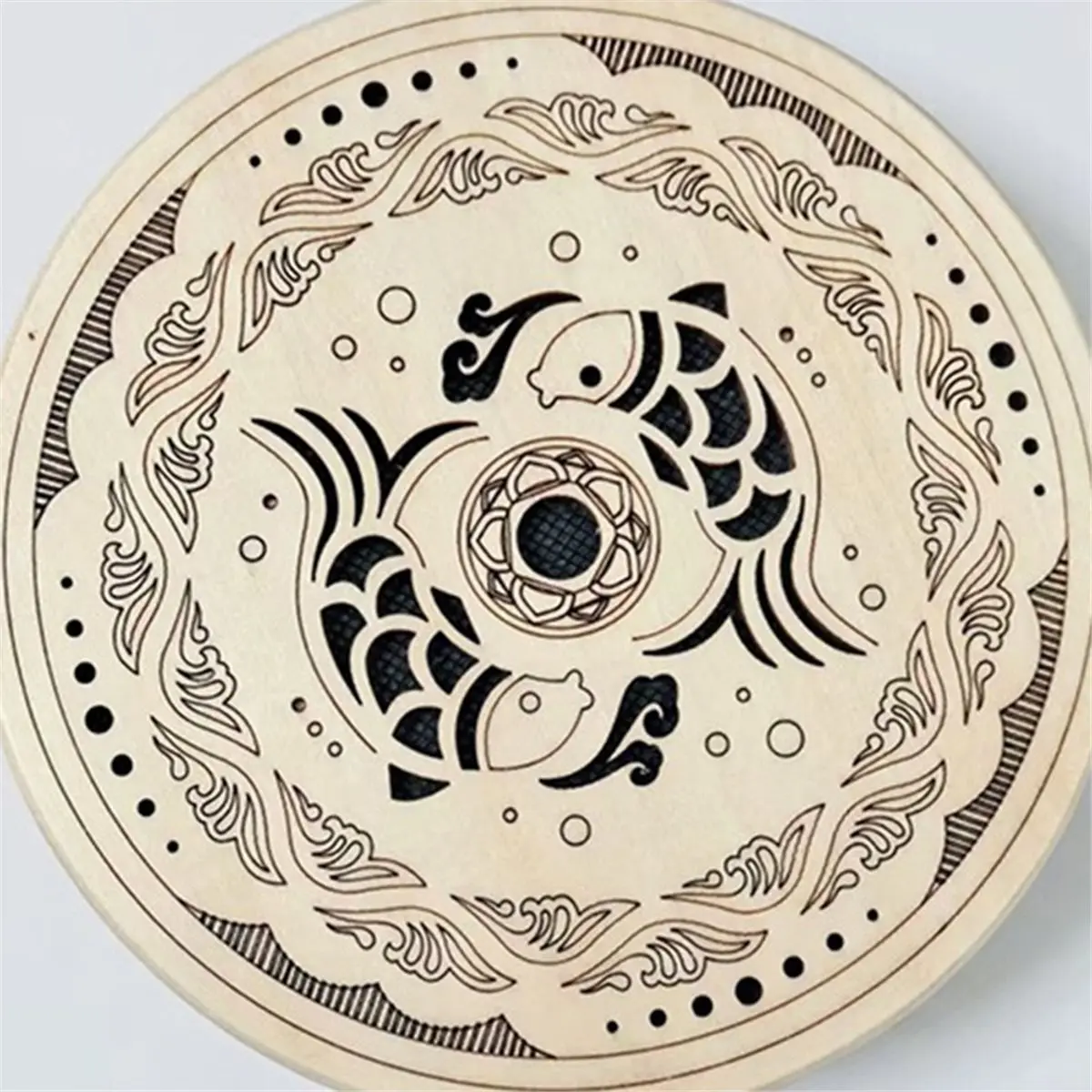 B72ABG Solid Wood Stream Drum Ocean Rain Sound Meditation Yoga Sound Healing Professional Percussion Instruments