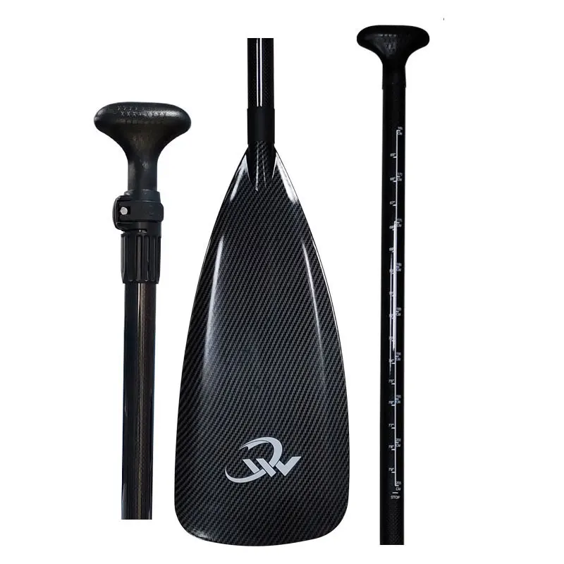 

Custom logo Ultra-Light Carbon Racing SUP Paddle 3-Piece Surfing Canoe Paddle for Paddling Enthusiasts