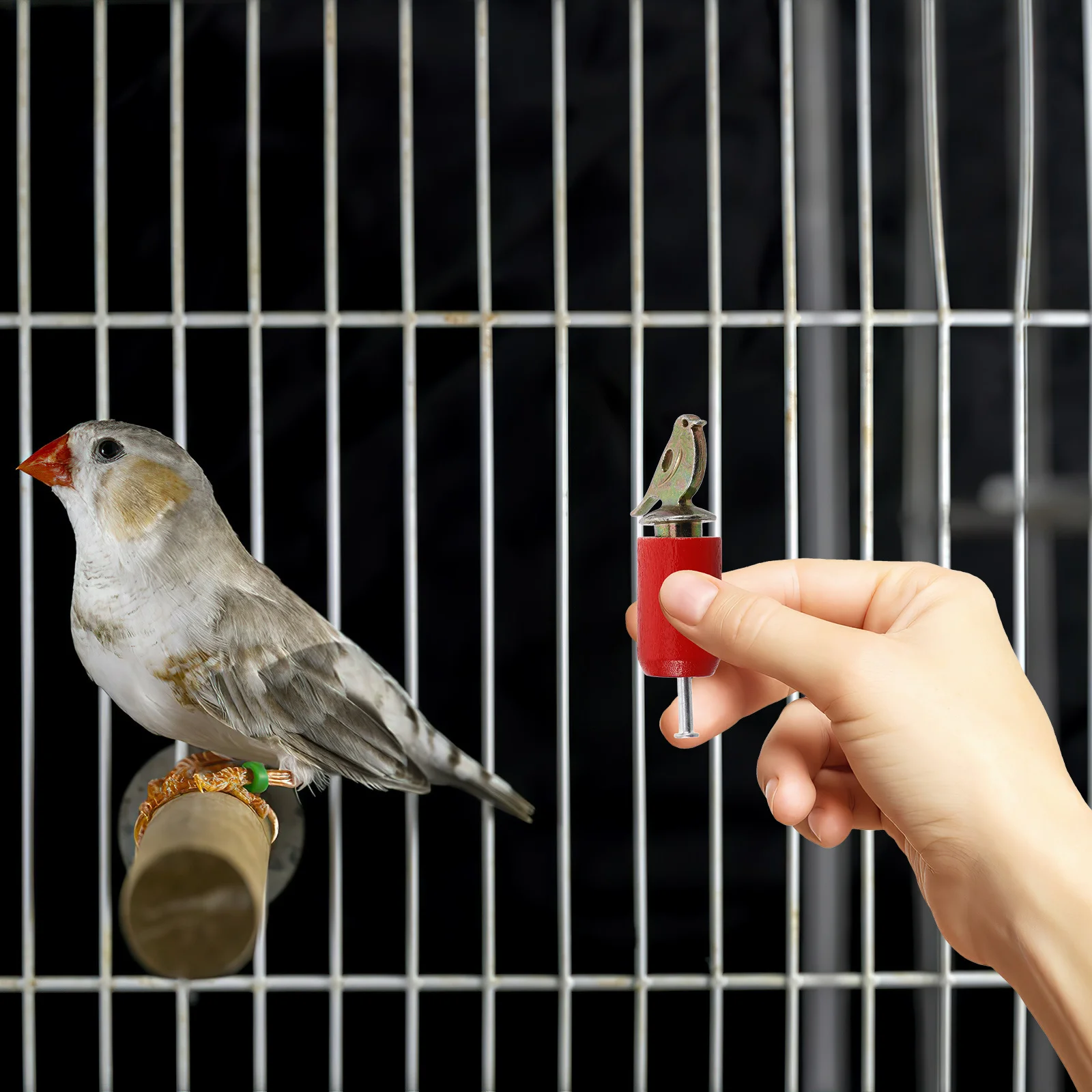 صفارة نداء الطيور الملتوية يدويًا للأطفال، محاكاة محمولة، أصوات الطيور الواقعية لمشاهدة التدريب والمتعة في الهواء الطلق #3