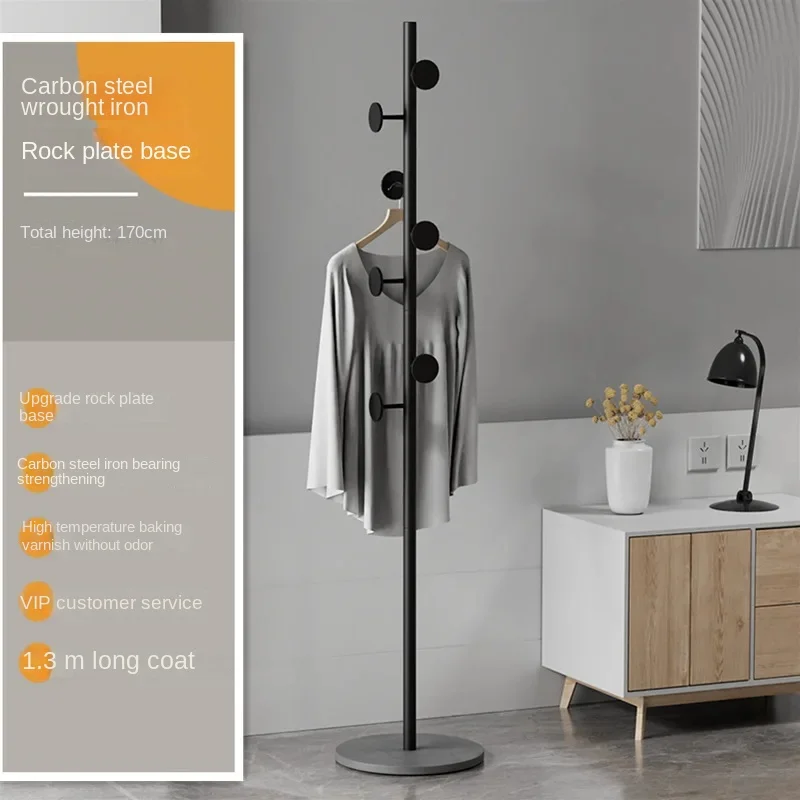 

Luxury Coat Rack Floor Standing Clothes Hanger 7 Hooks Multifunction Storage Hat Organizer Handbags Home Accessories tree hanger