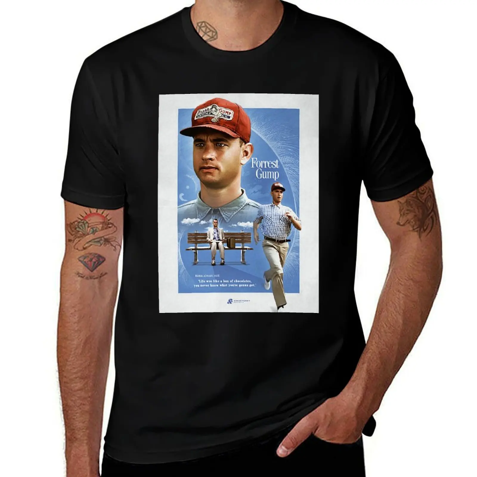 

Forrest Gump T-Shirt anime tshirt Blouse shirts graphic tee mens t shirts pack