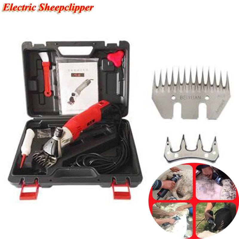 Electric Sheepclipper Electric Clipper Shearing machine Aluminum Box Package Best Sheep Coat Pet Sheep Grooming Wool Shears