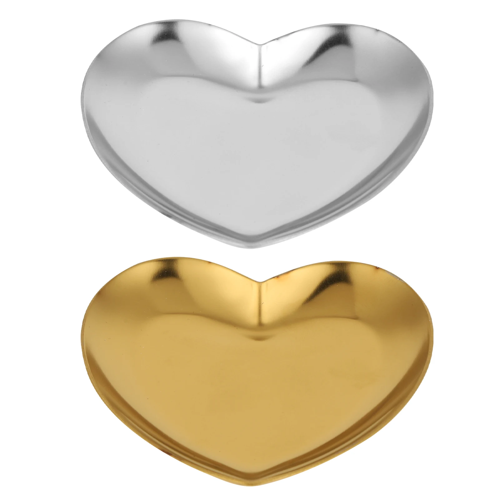 

Color Mixing Tray Heart Shaped Nail Art Palette Stainless Steel DIY Makeup Painting Color Mixing Tray Color Palette Nail Palette