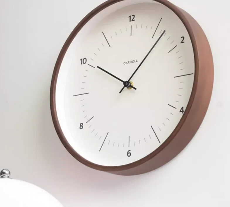 Jam dinding ruang tamu kelas atas mewah ringan baru jam dinding modern sederhana atmosfer jam dinding rumah tangga minimalis