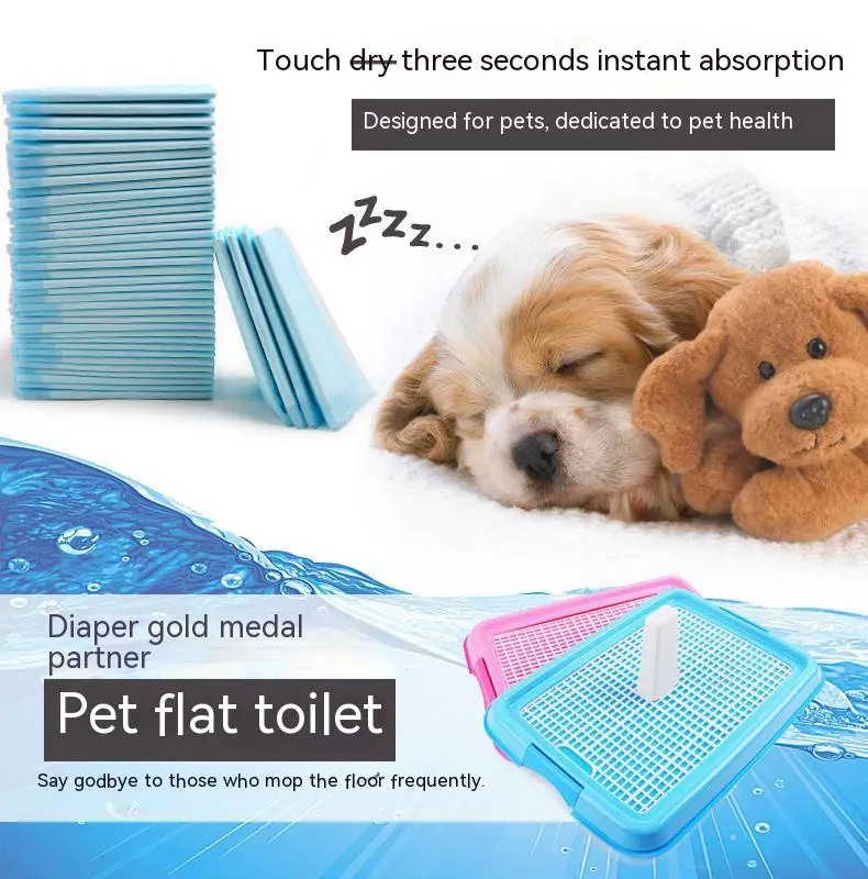 

High Absorbent Dog Urine Pads, Pet Diapers, Quick Drying Disposable Pads, Pet Products, Dog Urine Pads, Thickened and Deodorized