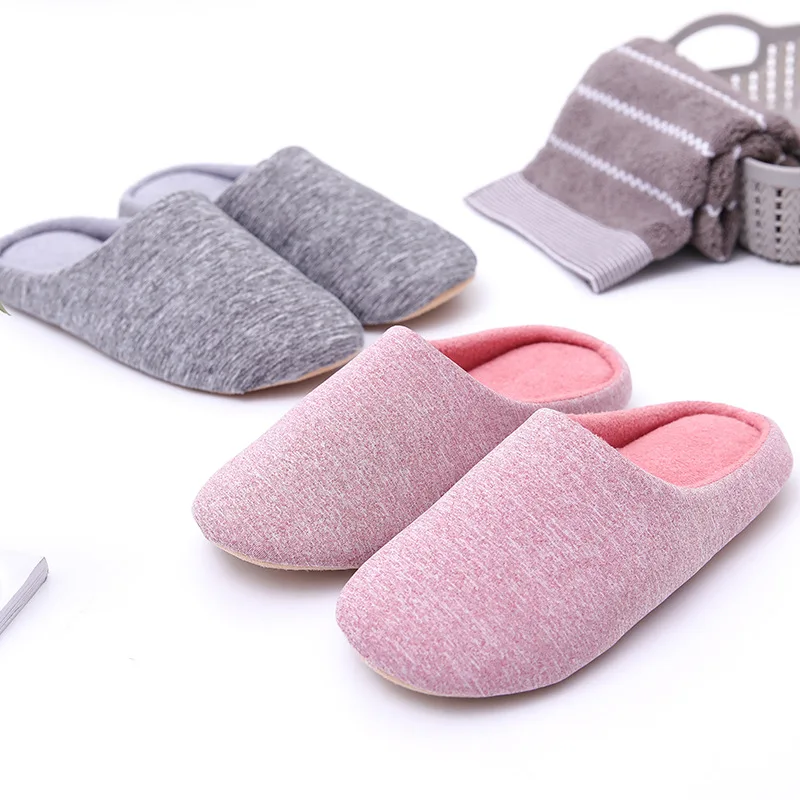 Women Men Disposable Slippers Non-slip Hotel Slippers Home Indoor Guest Slippers Soft Flip Flop Wedding Shoes Travel Slippers