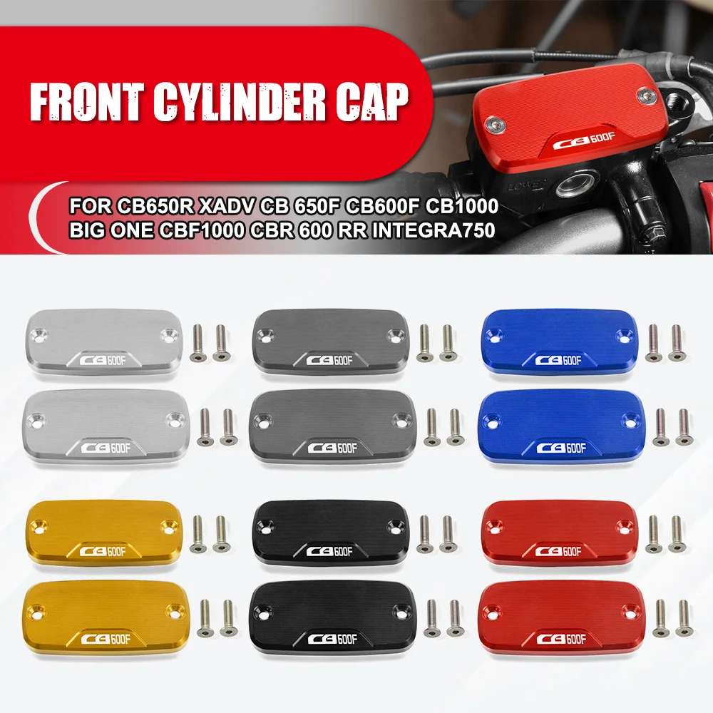 

Front Brake Reservoir Fluid Tank Cover Oil Cap FOR HONDA CB650R XADV CB 650F CB600F CB1000 BIG ONE CBF1000 CBR 600 RR Integra750