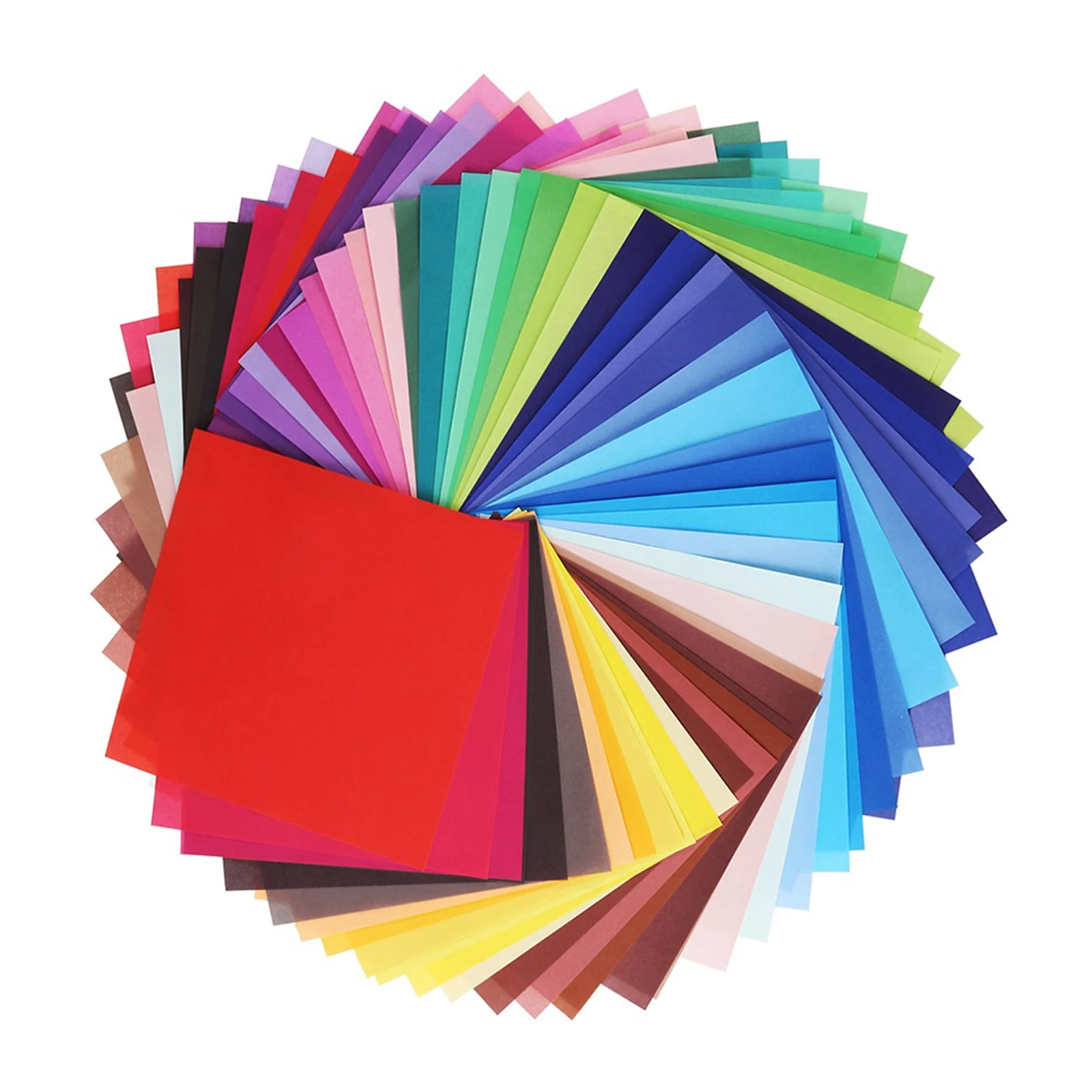 Colorful Origami Paper 15X15Cm Single Sided Sheets For Crafts Art Projects Folding Papers Handicraft Supplies