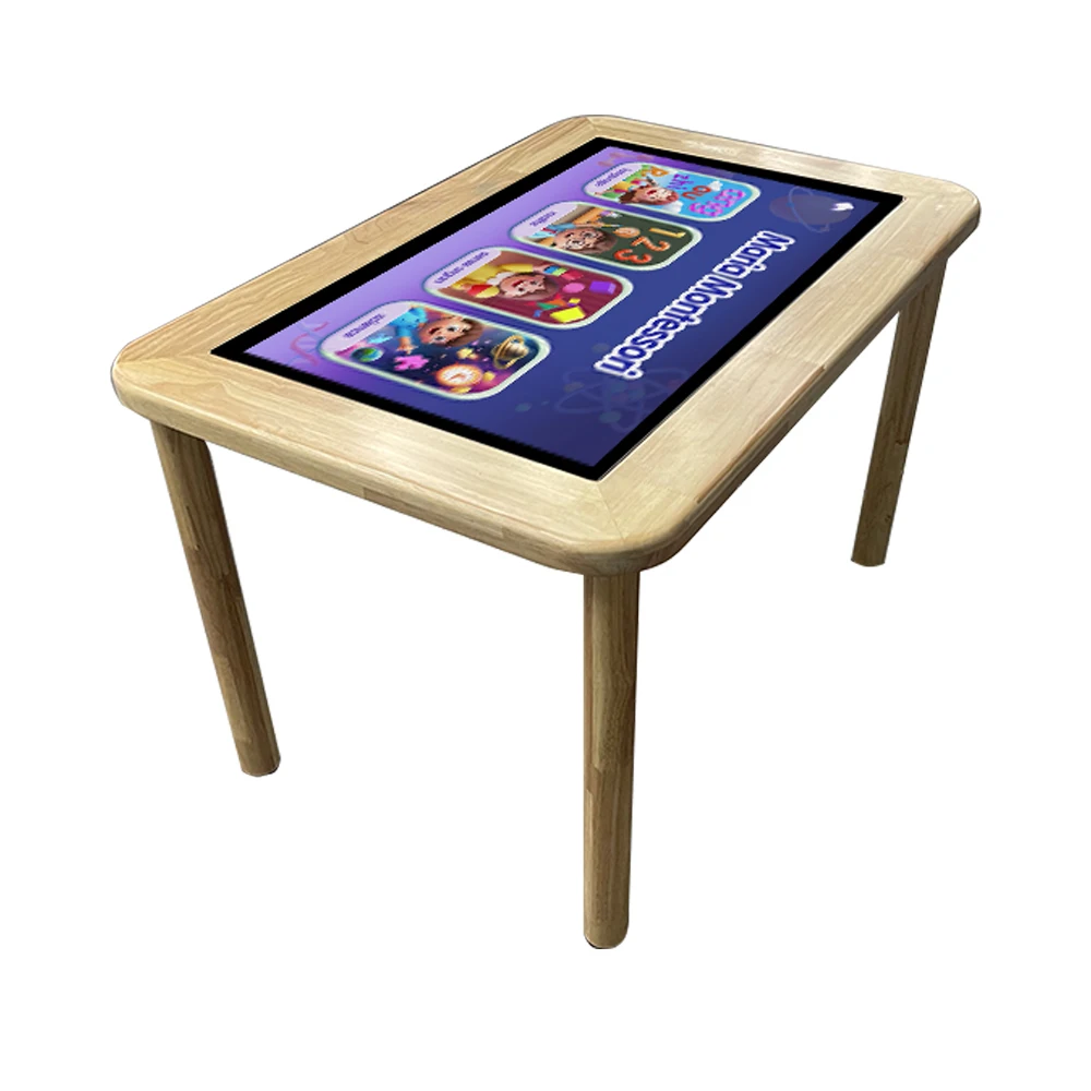 

32-дюймовый настенный монтаж с поддержкой водонепроницаемого ЖК-дисплея с мультисенсорным экраном Android интерактивный стол для детей