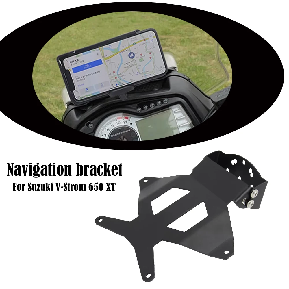 

Motorcycle Accessories GPS navigation bracket Supporter Holder FOR Suzuki V-Strom 650 650 XT 2012 2013 2014 2015 2016
