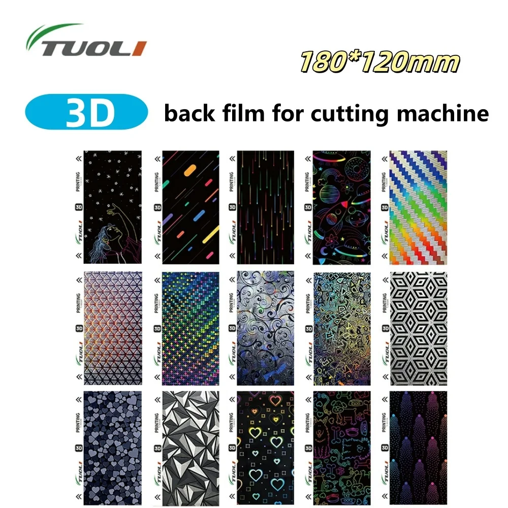 

TUOLI 3D рельефная задняя пленка-наклейка для TL168 TL568 TL518 гидрогелевая защитная пленка из ТПУ для экрана, совместимая с режущими машинами Plo