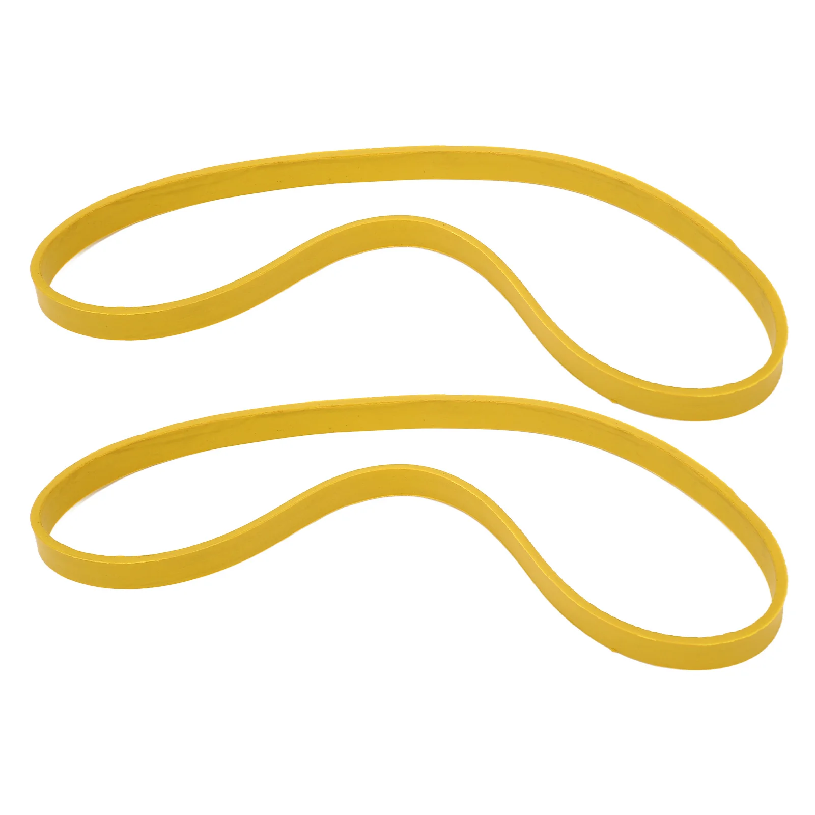 2PCS Yellow Rubber Bandsaw Tires Non-Slip Noise Reduction Woodworking Bandsaw Wheels Reliable/Durable For 9 Inch Bandsaw Tires