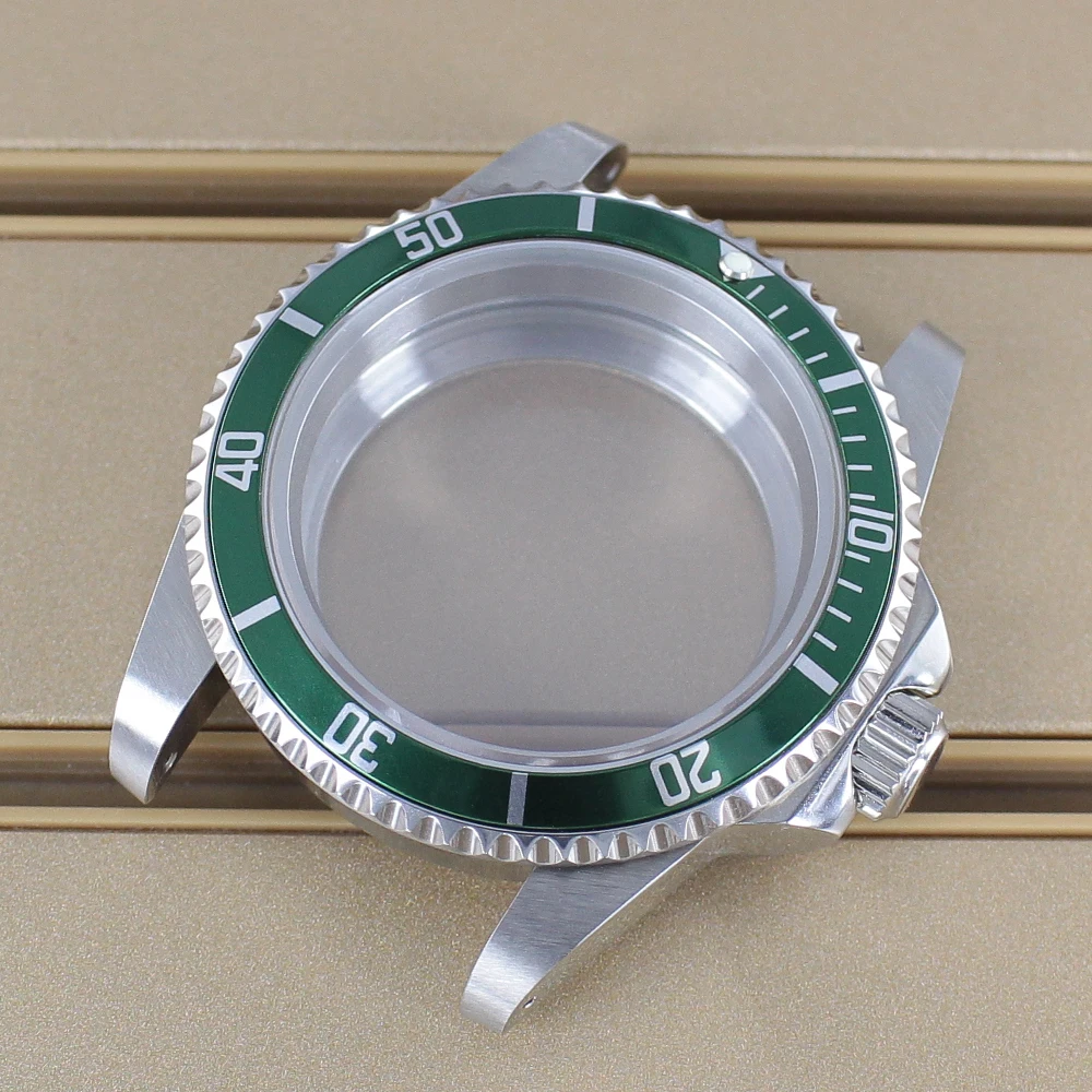 

Корпус часов 38 мм NH35, сапфировое стекло, стальной браслет 316L для ретро-часов SUB Seiko NH34 NH35 NH36/38 4R36, автоматический механизм, водонепроницаемость 10ATM