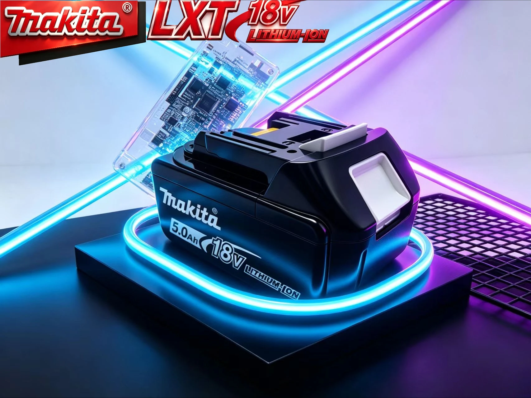 

Original Makita 18V LXT 6.0Ah Battery BL1860B Factory Direct for BL1850B BL1840B BL1830B BL1820 BL1815 100% Original Authentic