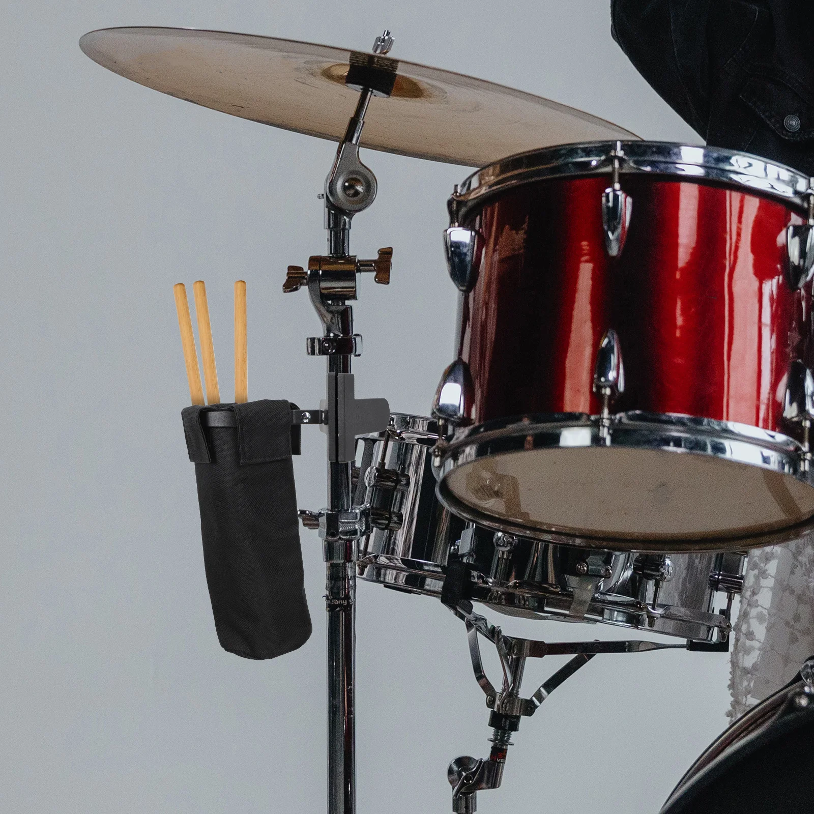 

1Set Drum Stick Bag Portable Durable Wear-Resistant Oxford Cloth Drumstick Holder Drum Sticks Organizer Large Capacity Storage