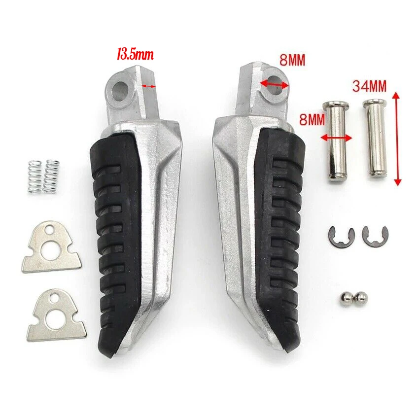 Fit For SUZUKI Bandit GSF650 GSF650S 2007 - 2012 Rear Footrests Foot Pegs GSF1250 GSF1250S 2007 - 2011 GSF 650 1250