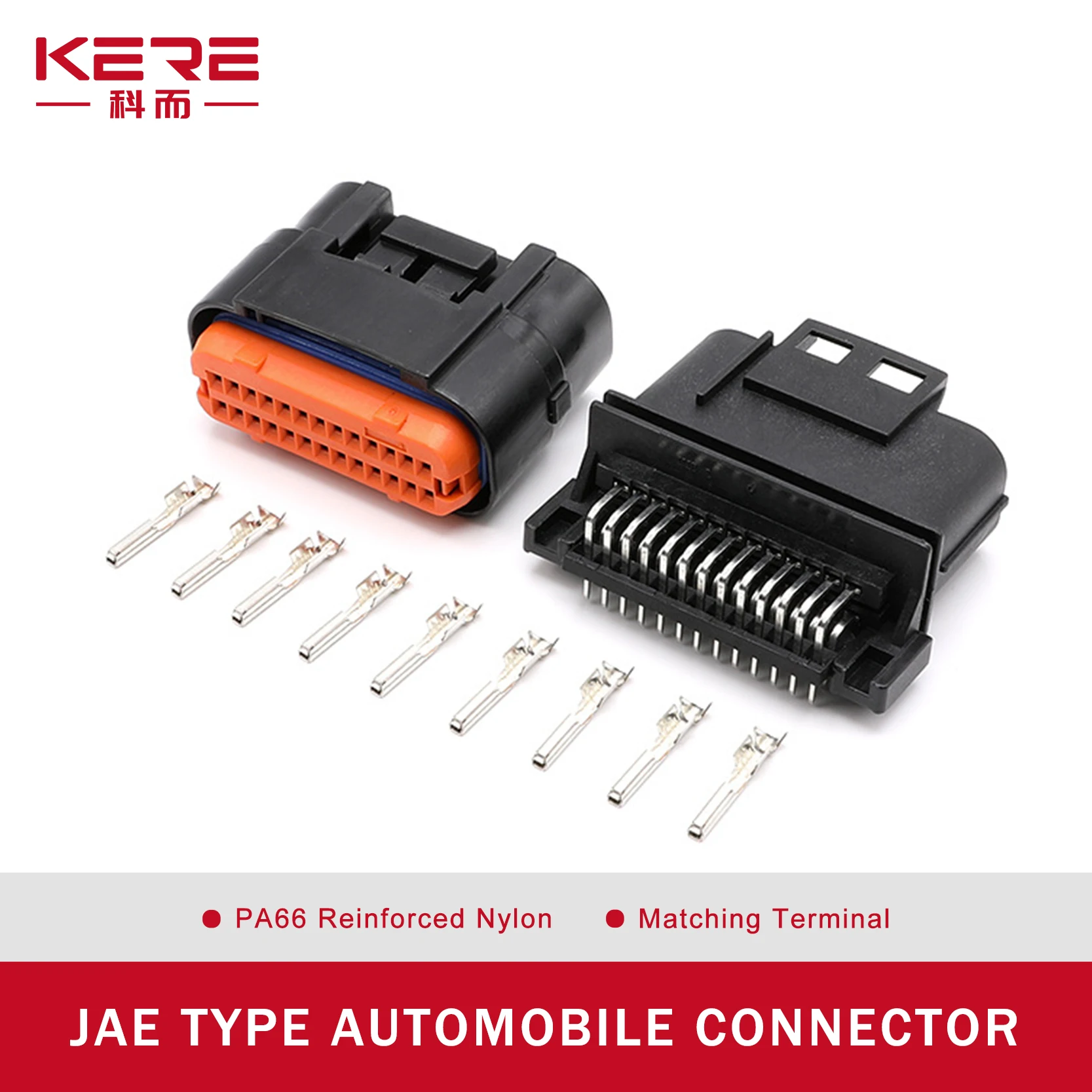 5/100sets Automotive Waterproof Connector 12/18/26/34Pin JAE-type Matching Terminals PCB Board Wiring Harness Plug MX23A12NF1