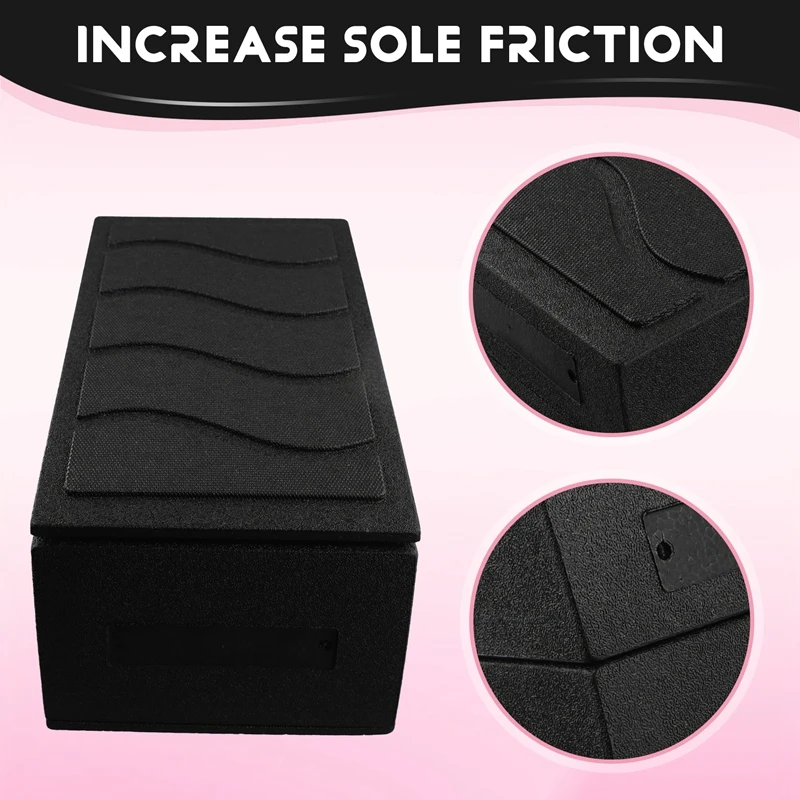 3Pcs Yoga Bricks Squat Wedge Blocks Slant Boards Adjustable Non-Slip Foot Stretcher For Exercise Yoga Fitness Gym