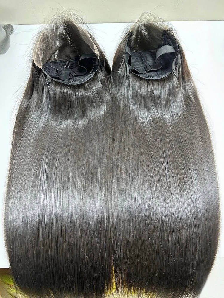 HD 13x6 العظام مستقيم الدانتيل الجبهة باروكة من شعر طبيعي 30 40 بوصة 13x4 الدانتيل أمامي خصلات الشعر المستعار الإنسان للنساء قبل قطعها 300% الكثافة