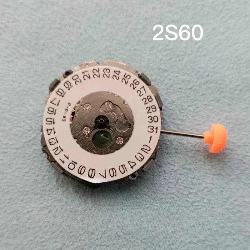 นาฬิกาควอทซ์เคลื่อนที่แบบ2S60อุปกรณ์เคลื่อนที่วันที่3/6จากญี่ปุ่น