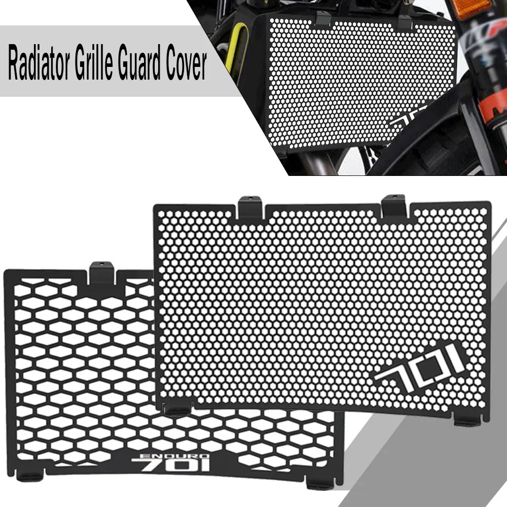 

For Husqvarna 701 Supermoto 2016 2017 2018 2019 2020 2021 2022 2023 701 Enduro CNC Radiator Grille Grill Guard Cover Protector